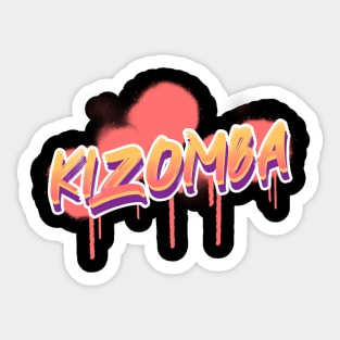 Kizomba Dancer Sticker